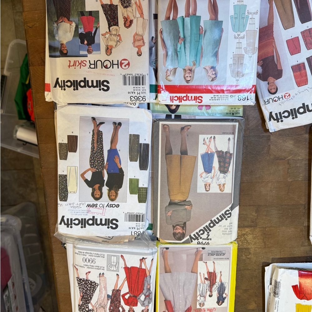 22 Vintage Simplicity Sewing Pattern Women’s Homemade Clothing - Picture 5 of 13